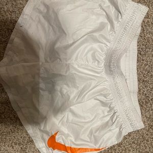 Women’s white Nike shorts